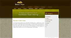 Desktop Screenshot of handmadepaper.com