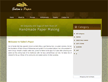 Tablet Screenshot of handmadepaper.com